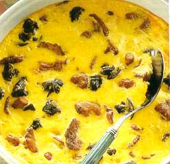 flan d'escargots aux girolles